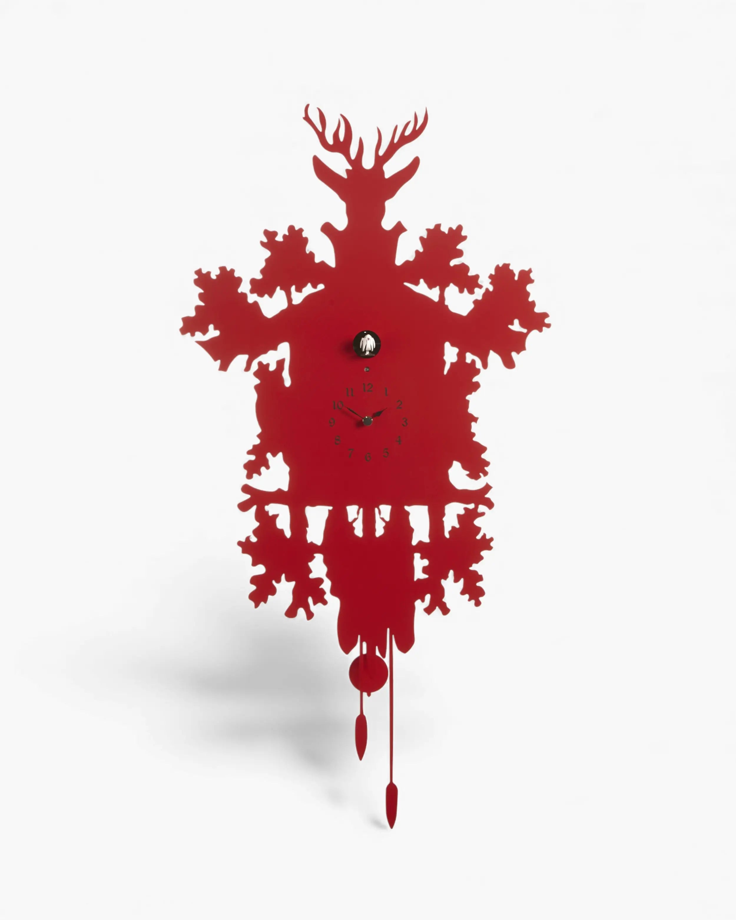 Domeniconi Cucù cuckoo clock Red - Buy now on ShopDecor - Discover the best products by DOMENICONI design