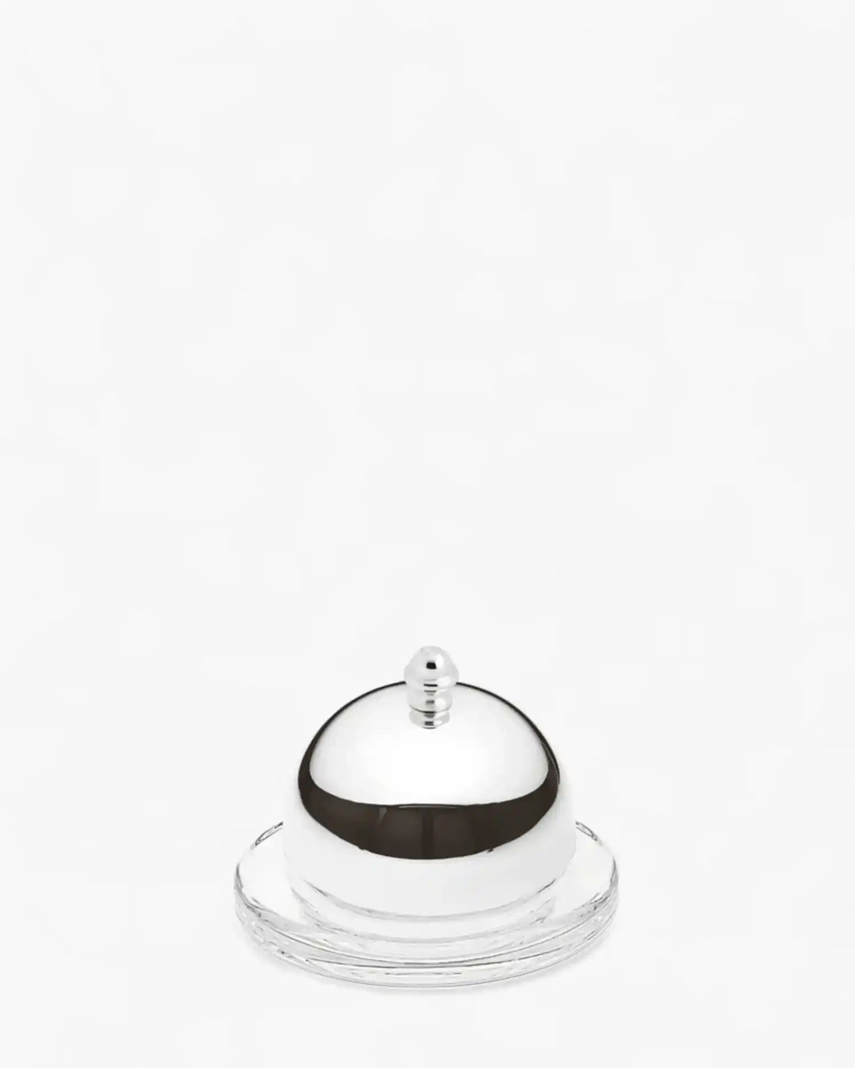 Ercuis Regards butter dish with cover silver plated 13 cm - 5.12 in - Buy now on ShopDecor - Discover the best products by ERCUIS design