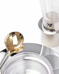 Ercuis Saturne caviar and vodka set silver plated - Buy now on ShopDecor - Discover the best products by ERCUIS design