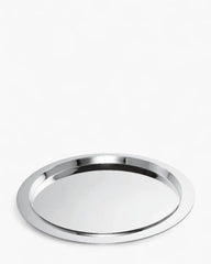 Ercuis Saturne round tray Stainless steel - Buy now on ShopDecor - Discover the best products by ERCUIS design