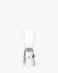 Ercuis Saturne vodka glass with holder Stainless steel - Buy now on ShopDecor - Discover the best products by ERCUIS design