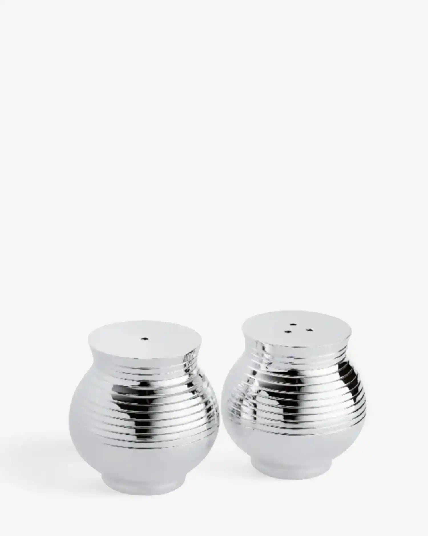 Ercuis Transat salt and pepper shakers silver plated - Buy now on ShopDecor - Discover the best products by ERCUIS design