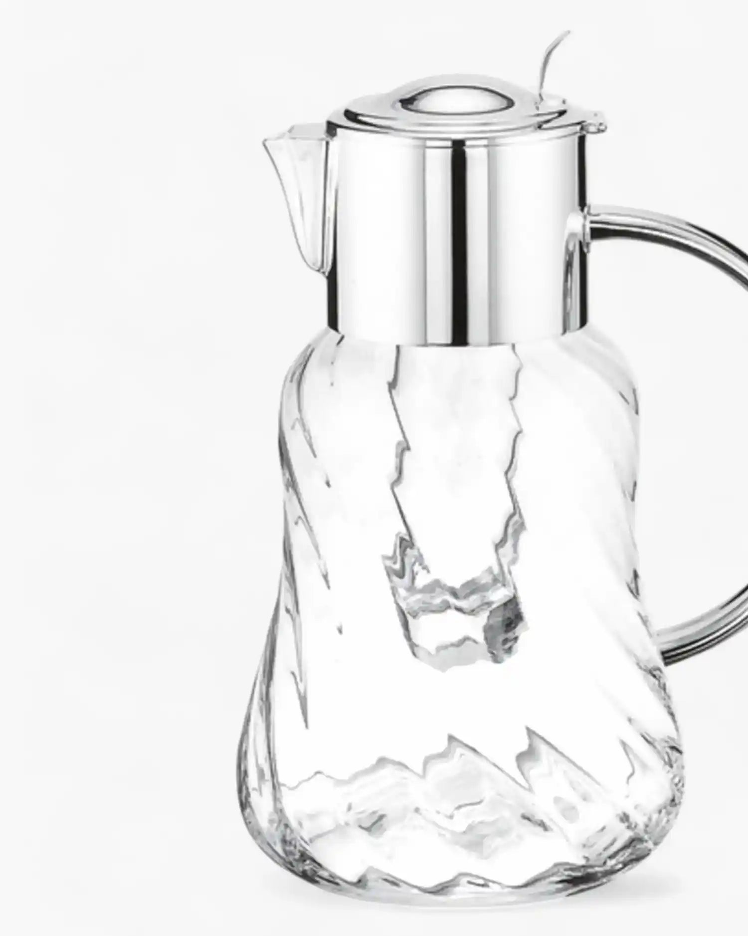 Ercuis Tuileries ice fruit jug with relief 2.40 l - 81.15 oz silver plated - Buy now on ShopDecor - Discover the best products by ERCUIS design