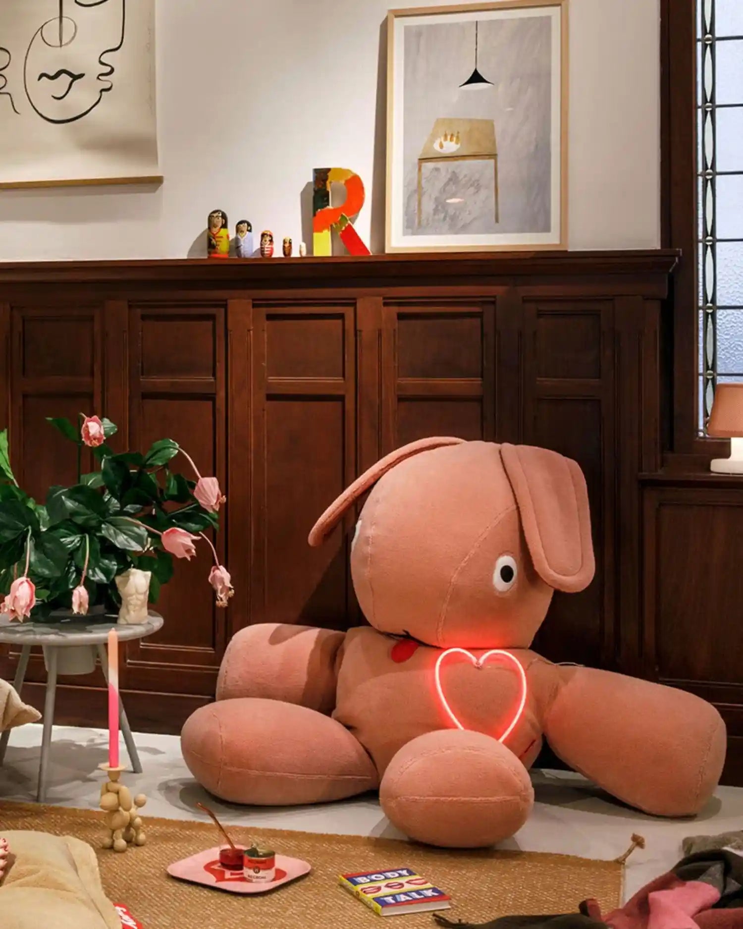 Fatboy Co9 XS Teddy oversize stuffed bunny - Buy now on ShopDecor - Discover the best products by FATBOY design