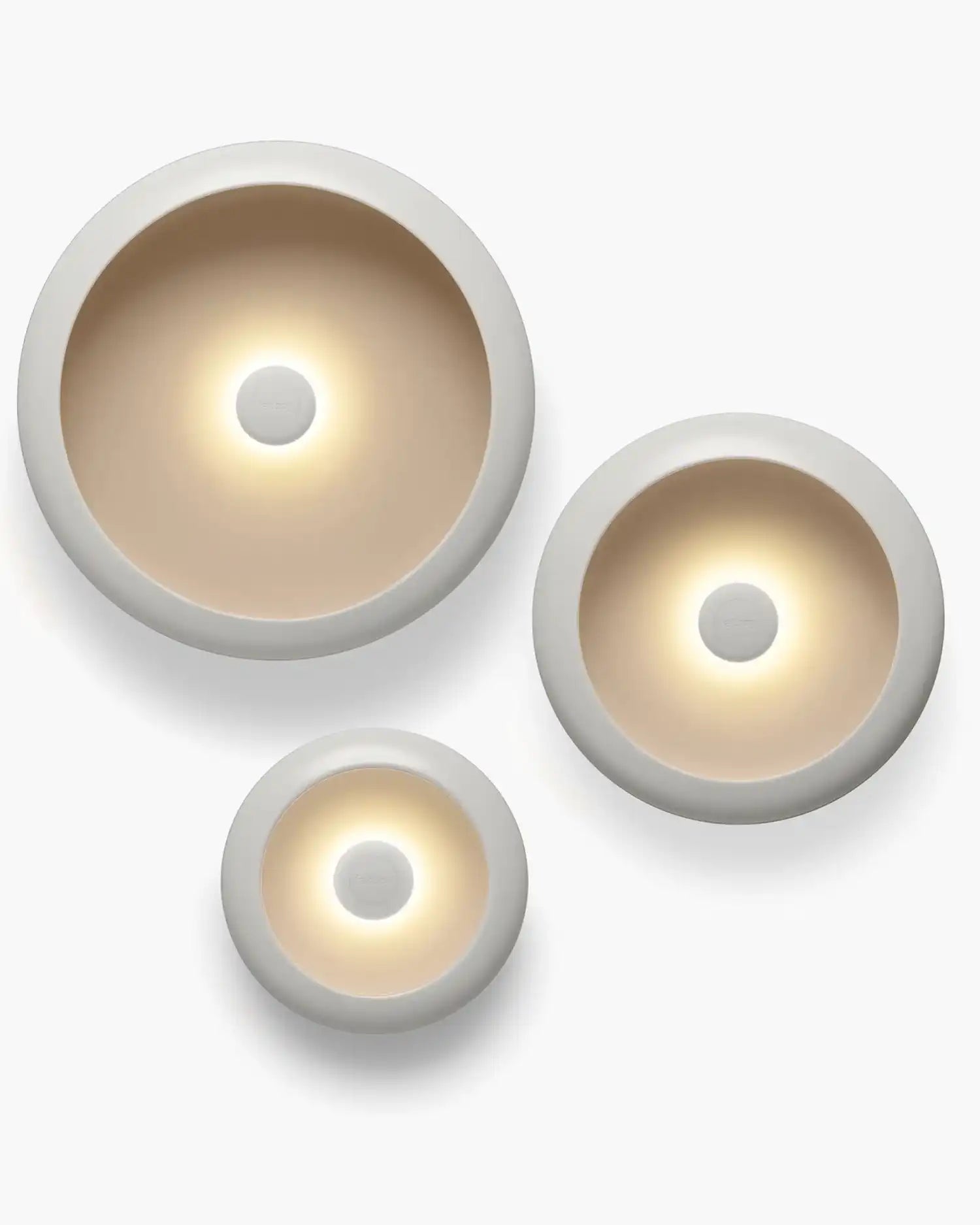Fatboy Oloha Trio wall lamp set Fatboy Light Grey - Buy now on ShopDecor - Discover the best products by FATBOY design