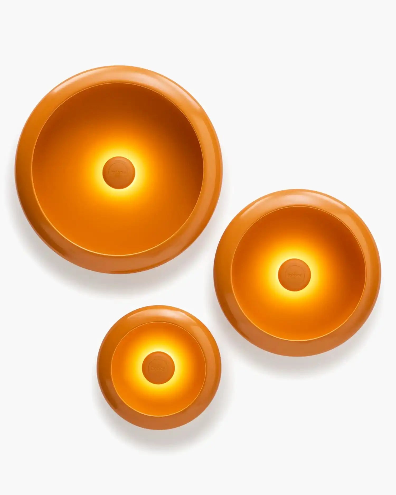 Fatboy Oloha Trio wall lamp set Fatboy Sunny Orange - Buy now on ShopDecor - Discover the best products by FATBOY design