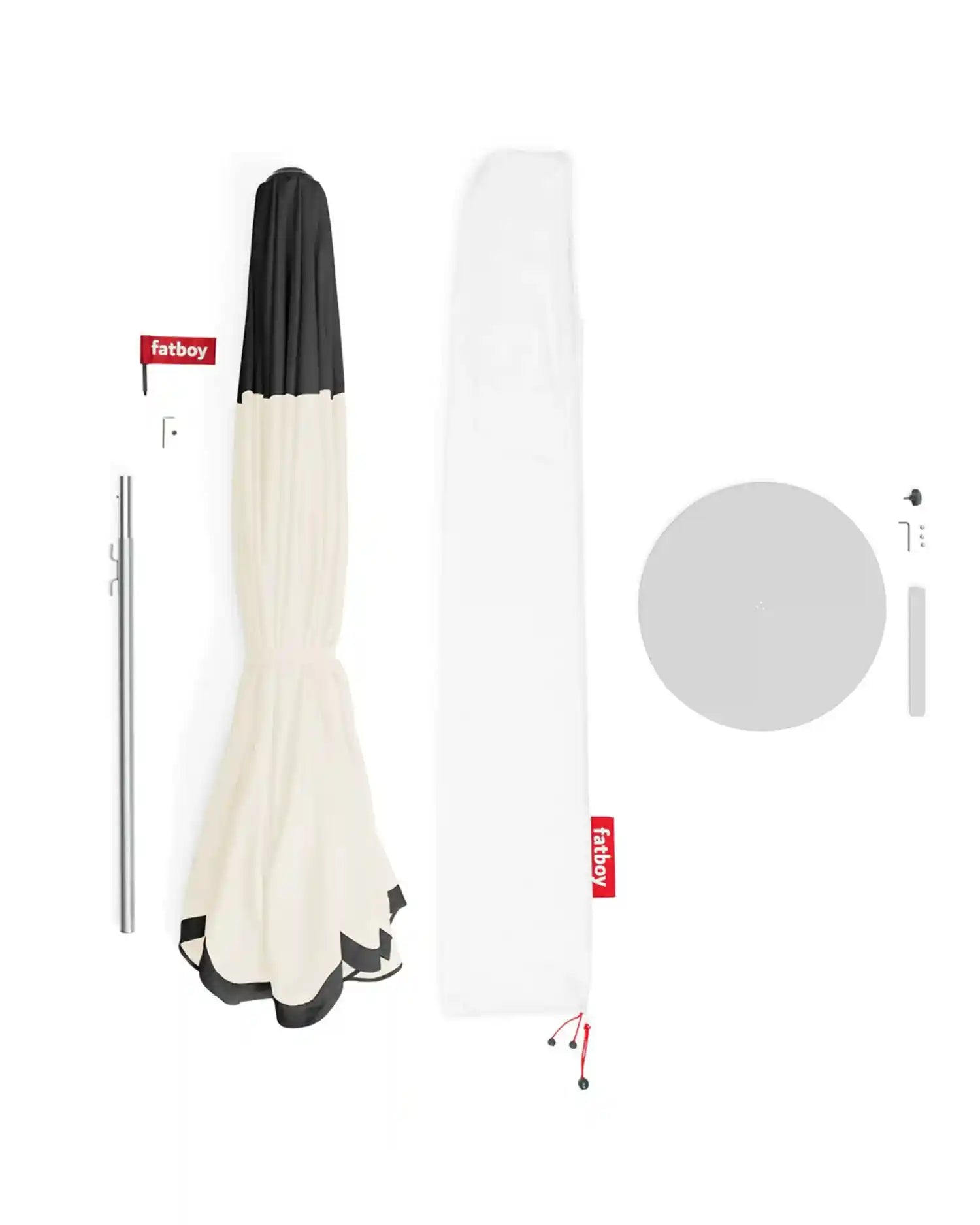 Fatboy Pensol parasol with base - Buy now on ShopDecor - Discover the best products by FATBOY design
