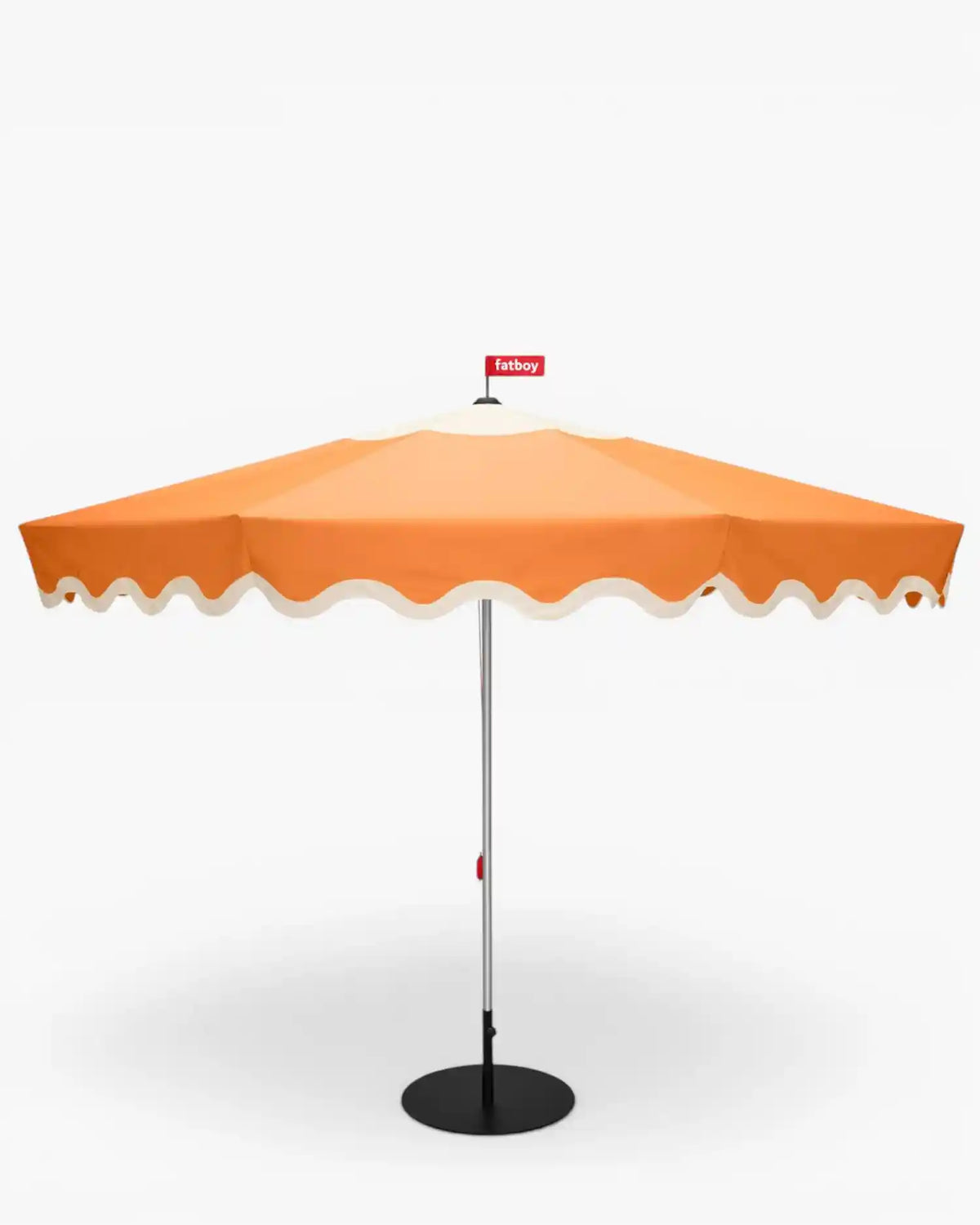Fatboy Pensol parasol with base Orange Black Base - Buy now on ShopDecor - Discover the best products by FATBOY design