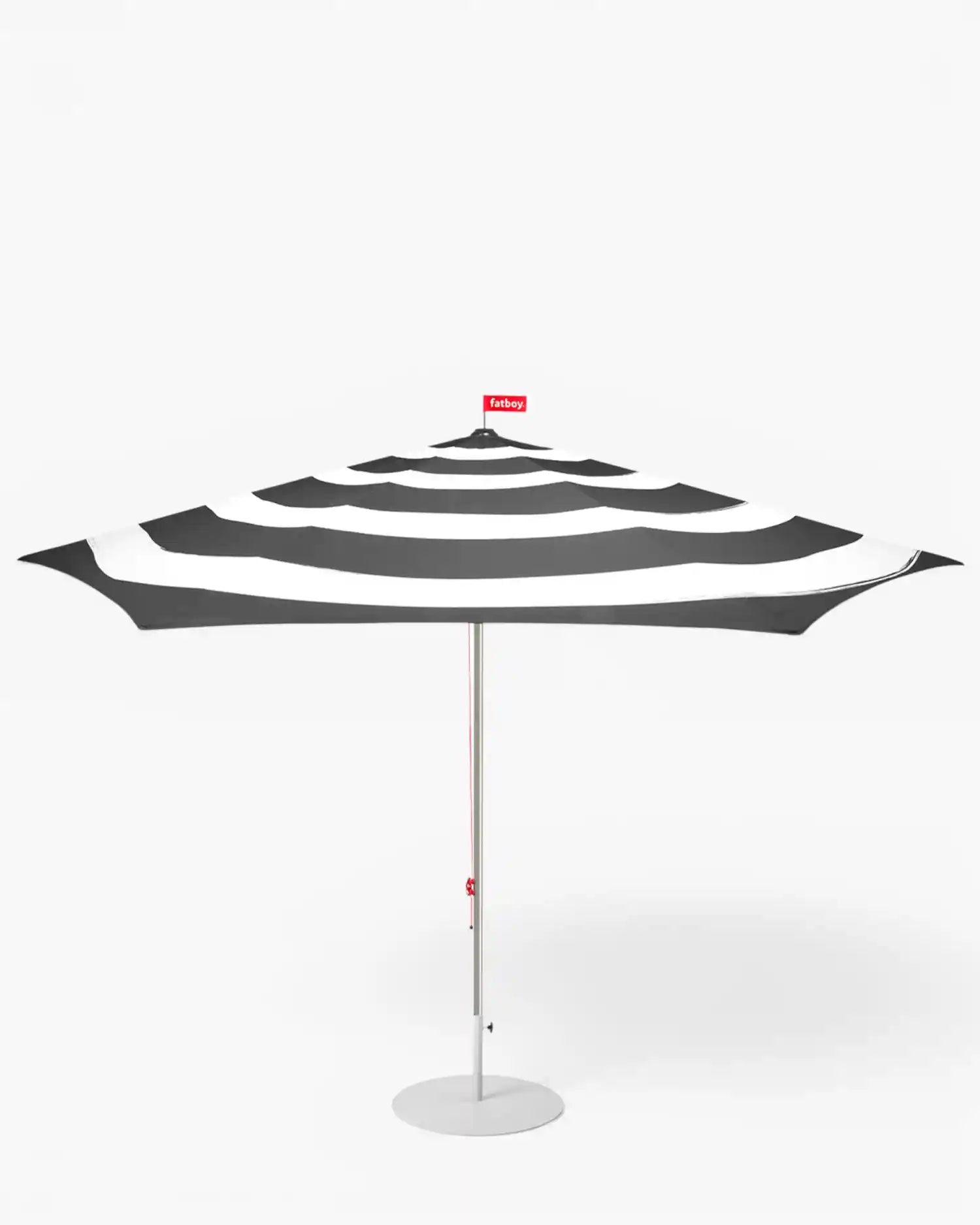 Fatboy Stripesol parasol with base Anthracite Light grey base - Buy now on ShopDecor - Discover the best products by FATBOY design