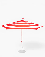 Fatboy Stripesol parasol with base Red Light grey base - Buy now on ShopDecor - Discover the best products by FATBOY design