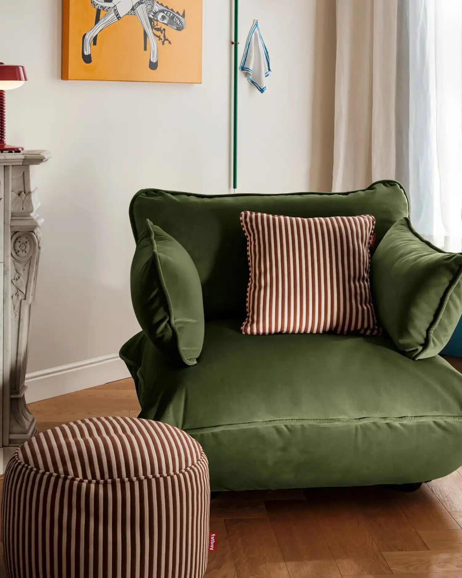 Fatboy Sumo velvet armrest - Buy now on ShopDecor - Discover the best products by FATBOY design