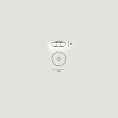 Foscarini Circus Piccola ceiling lamp white - Buy now on ShopDecor - Discover the best products by FOSCARINI design