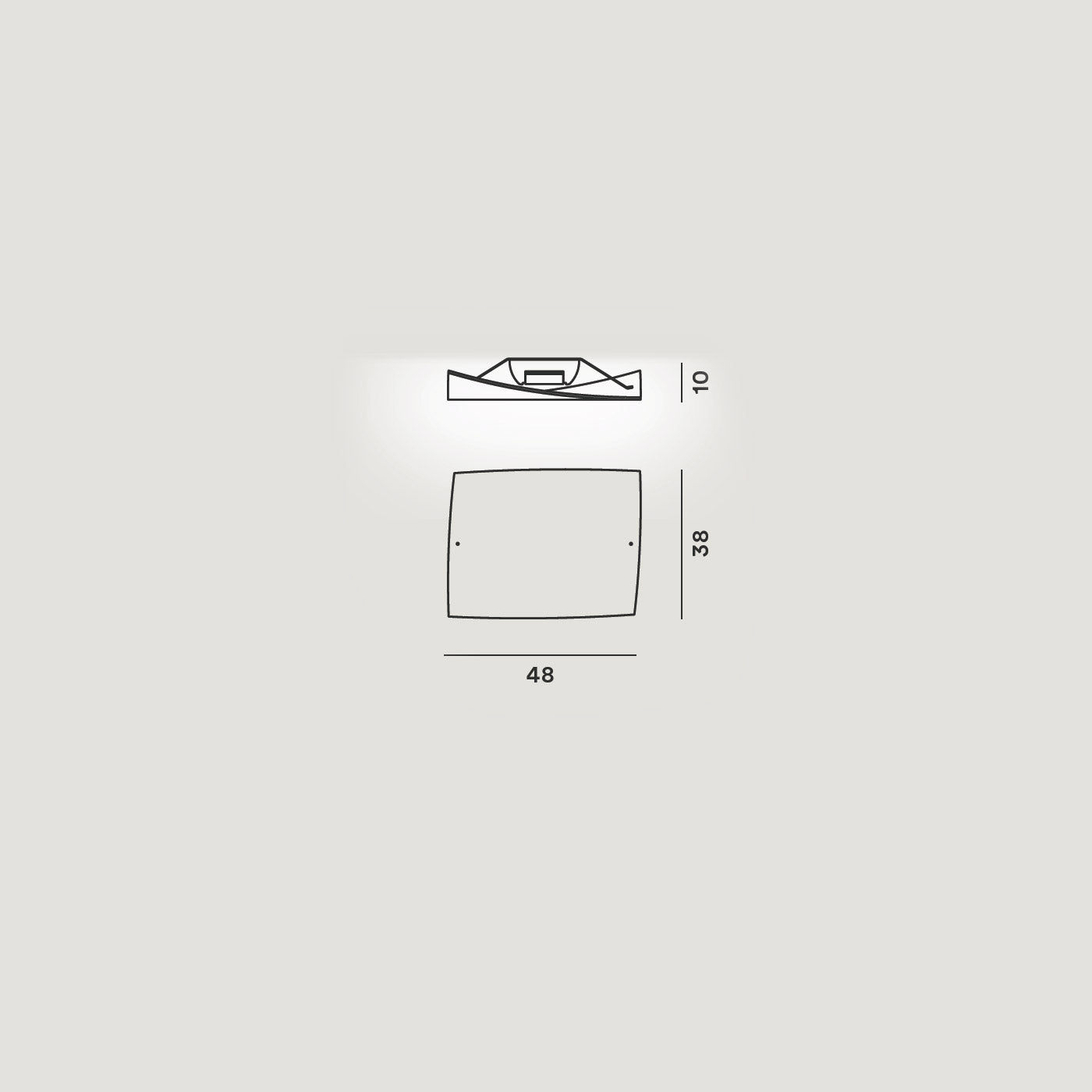 Foscarini Folio Grande ceiling lamp white - Buy now on ShopDecor - Discover the best products by FOSCARINI design