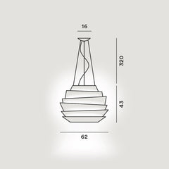 Foscarini Le Soleil LED dimmable suspension lamp - Buy now on ShopDecor - Discover the best products by FOSCARINI design