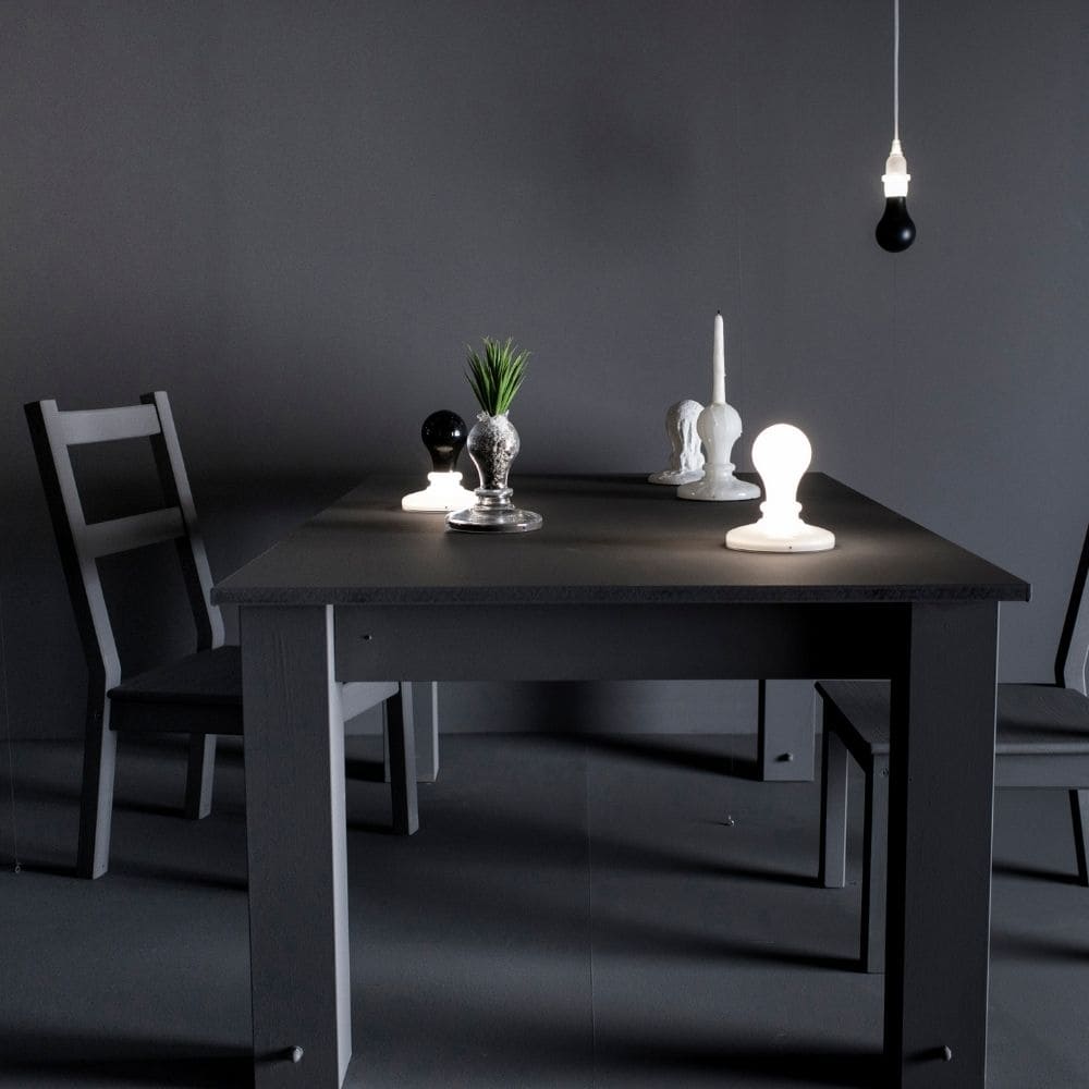 Foscarini Light Bulb table lamp LED black - Buy now on ShopDecor - Discover the best products by FOSCARINI design
