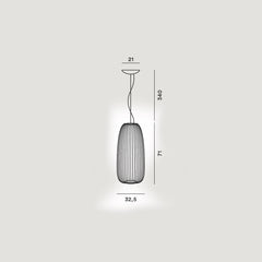 Foscarini Spokes 1 dimmable suspension lamp - Buy now on ShopDecor - Discover the best products by FOSCARINI design