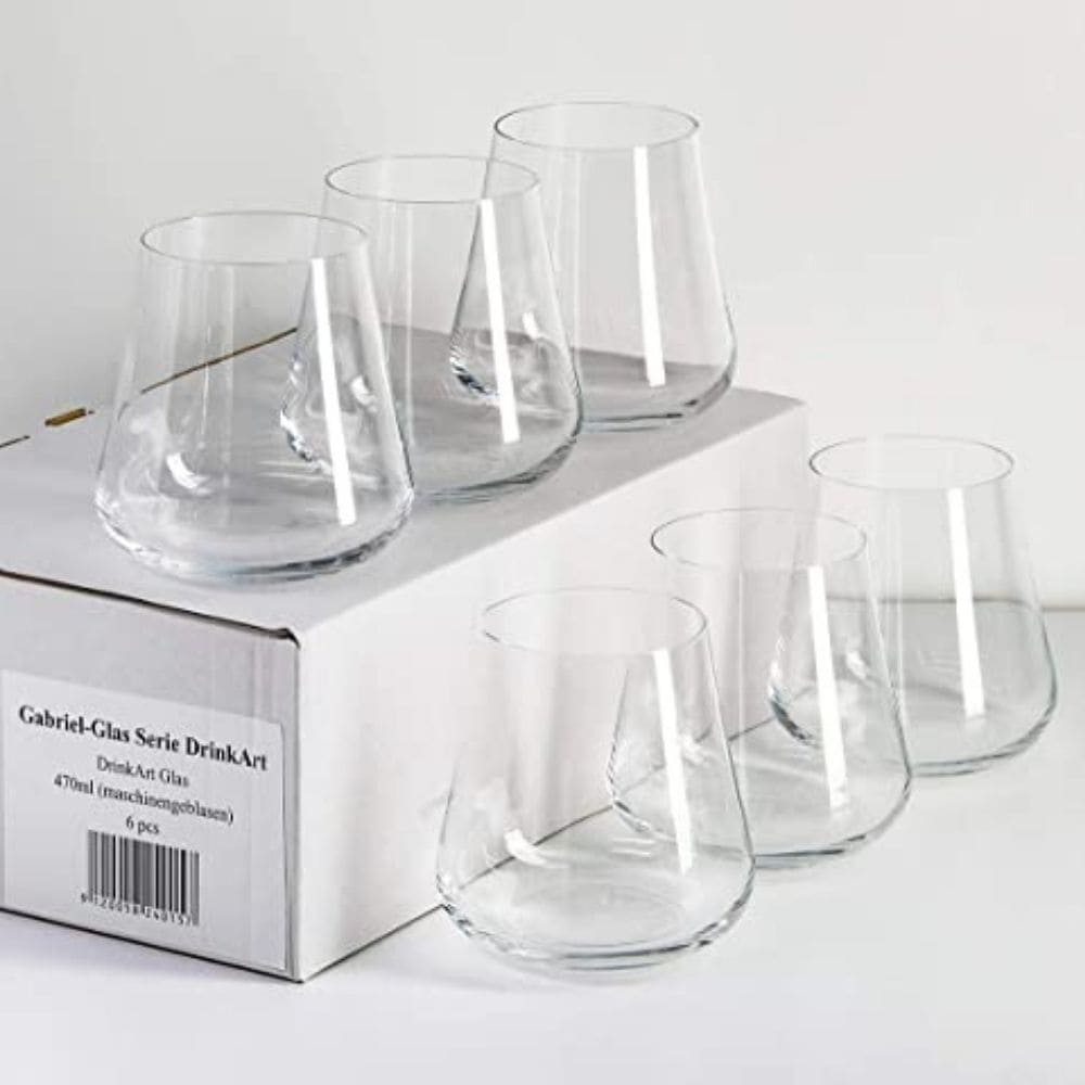 Gabriel-Glas Drink Art set 6 transparent glasses - Buy now on ShopDecor - Discover the best products by GABRIEL-GLAS design