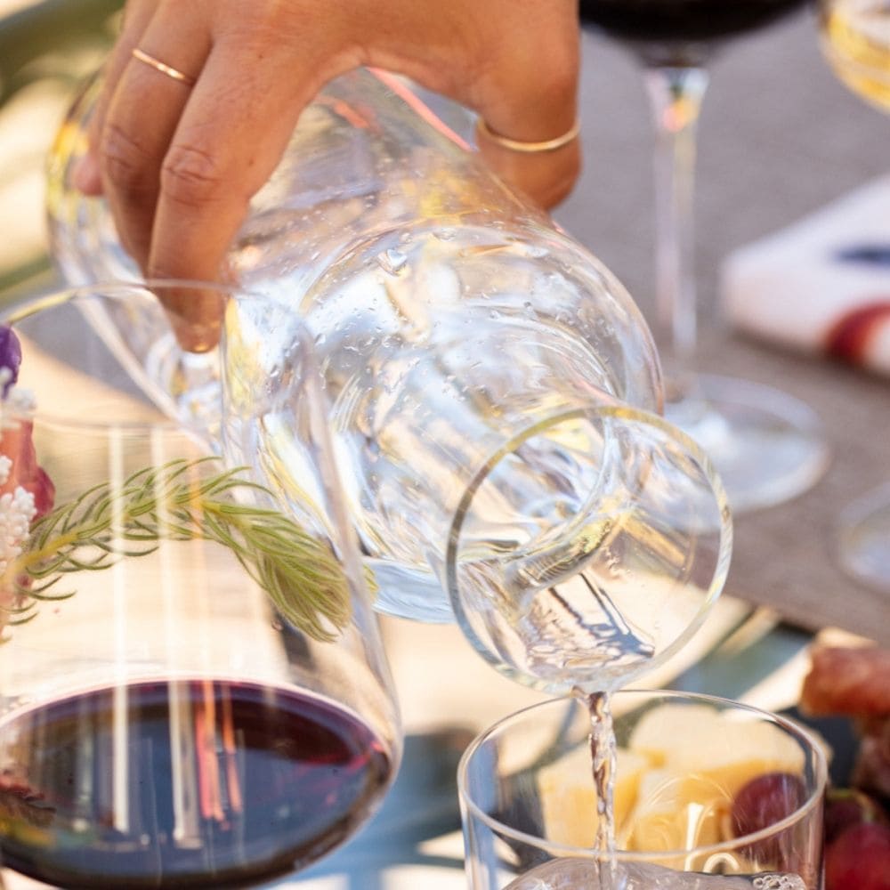 Gabriel-Glas Serie aqua transparent carafe 2500 ml. - Buy now on ShopDecor - Discover the best products by GABRIEL-GLAS design