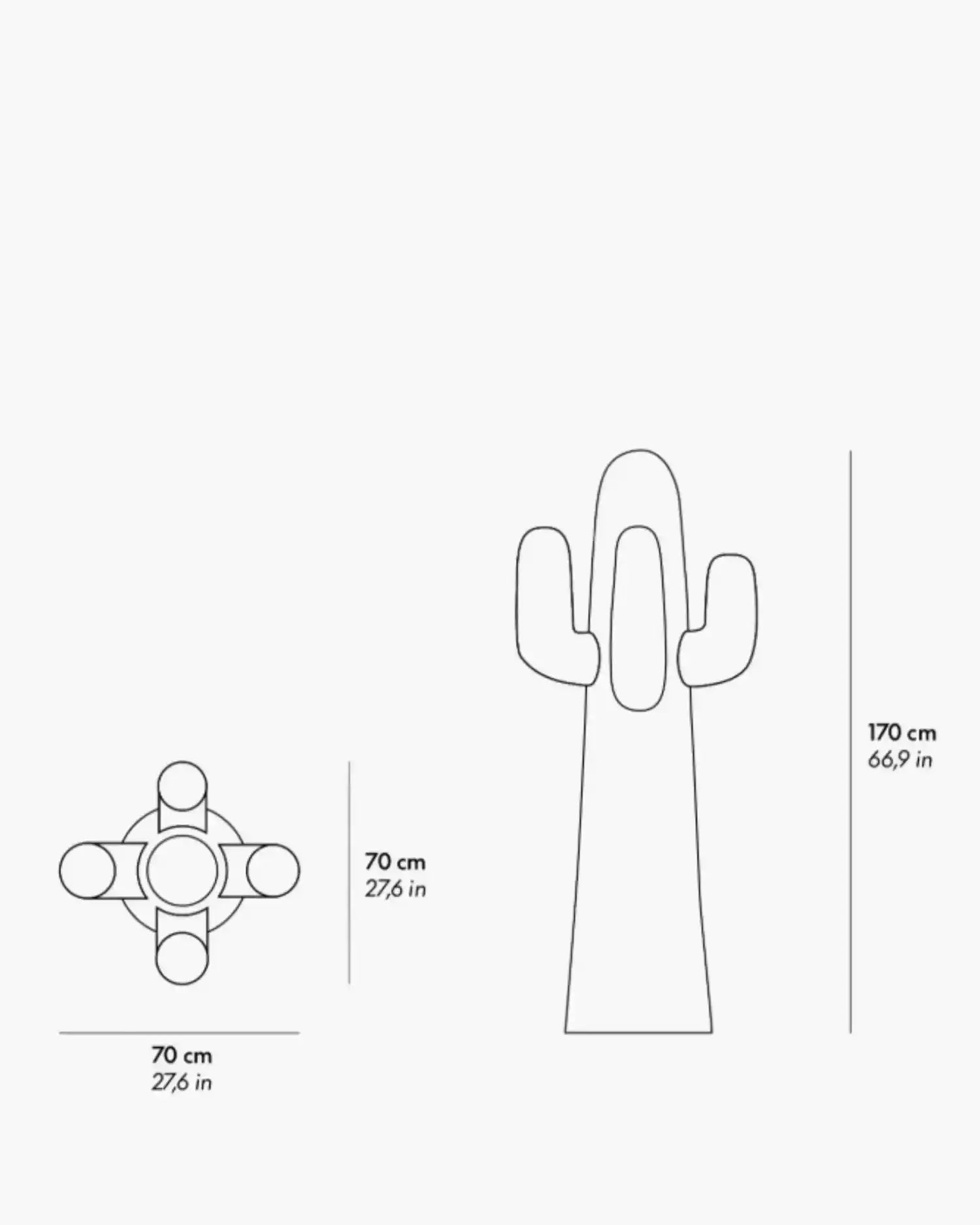 Gufram Cactus coat rack - Buy now on ShopDecor - Discover the best products by GUFRAM design