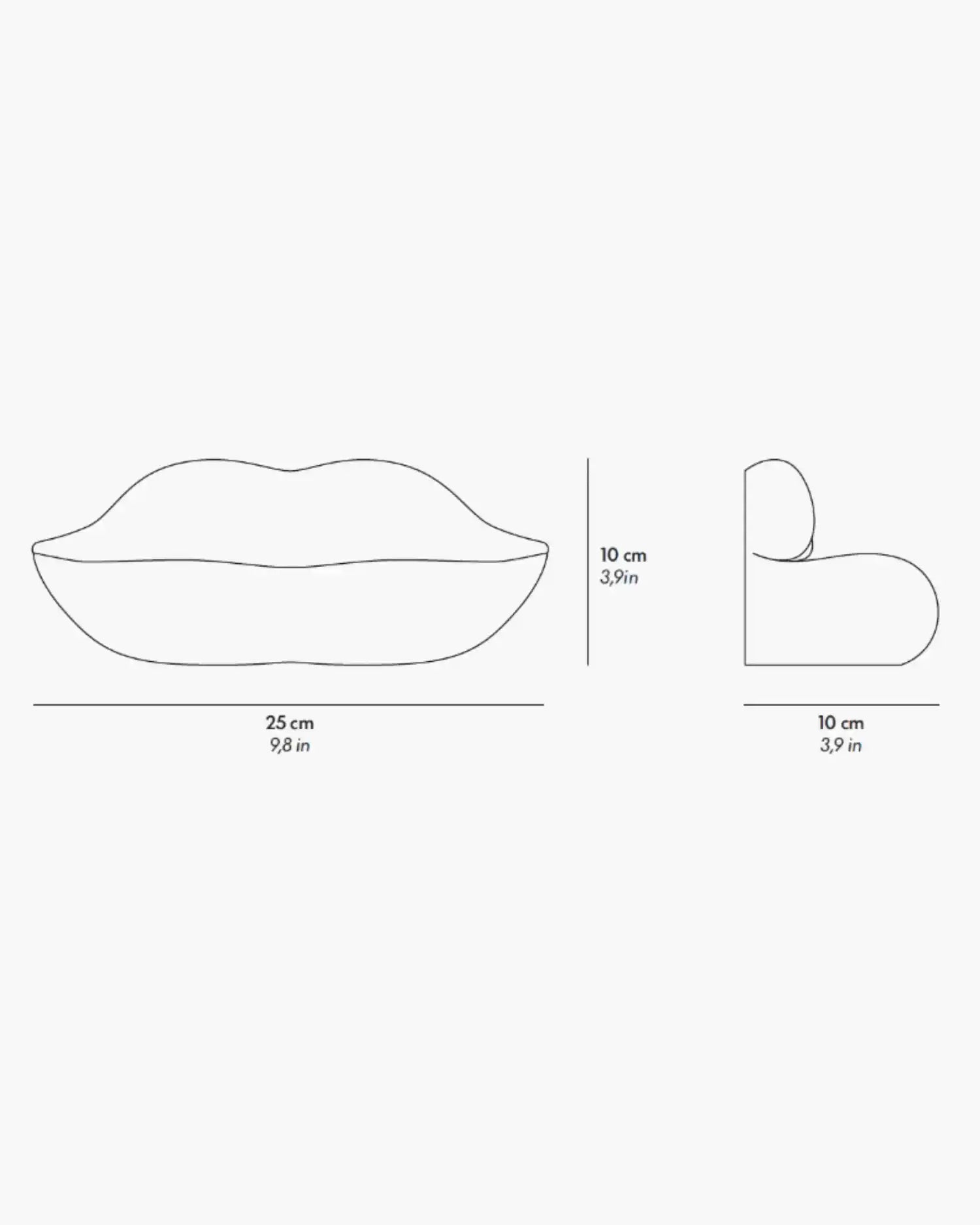 Gufram Guframini Bocca miniature - Buy now on ShopDecor - Discover the best products by GUFRAM design