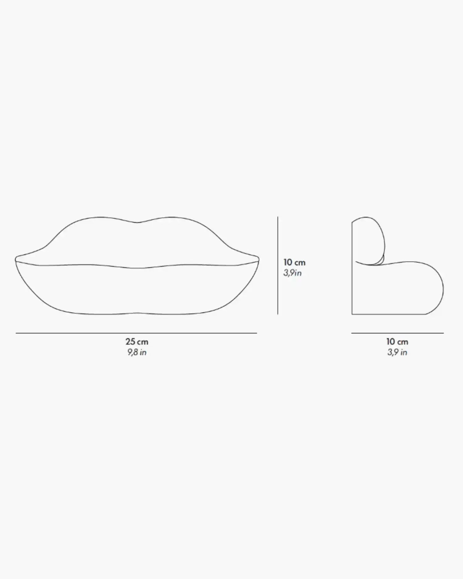 Gufram Guframini Bocca miniature - Buy now on ShopDecor - Discover the best products by GUFRAM design