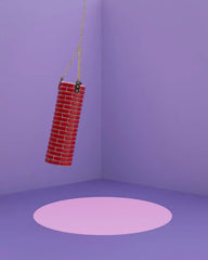 Gufram Punch A Wall polyurethane punching bag - Buy now on ShopDecor - Discover the best products by GUFRAM design