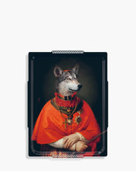 Ibride Galerie de Portraits Le Loup tray/picture 46x61 cm - 18x24 in - Buy now on ShopDecor - Discover the best products by IBRIDE design