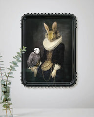 Ibride Galerie de Portraits Zhao/Tassi tray/picture 46x61 cm - 18x24 in - Buy now on ShopDecor - Discover the best products by IBRIDE design