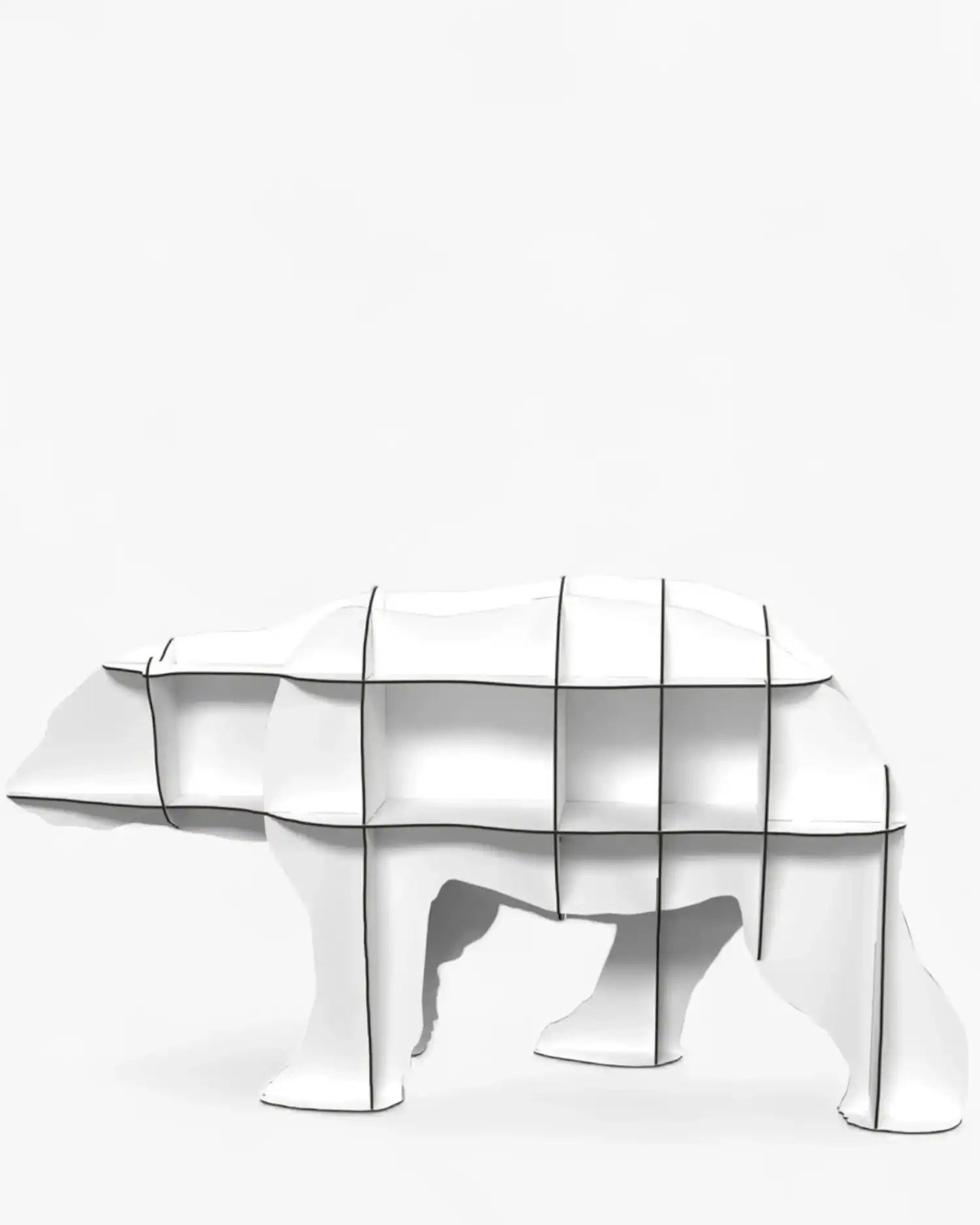 Ibride Mobilier de Compagnie Junior self-supporting bookcase Ibride Matt white - Buy now on ShopDecor - Discover the best products by IBRIDE design