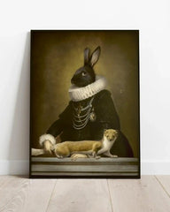 Ibride Portrait Collector Tassi L print 64x85 cm - 25x33 in - Buy now on ShopDecor - Discover the best products by IBRIDE design