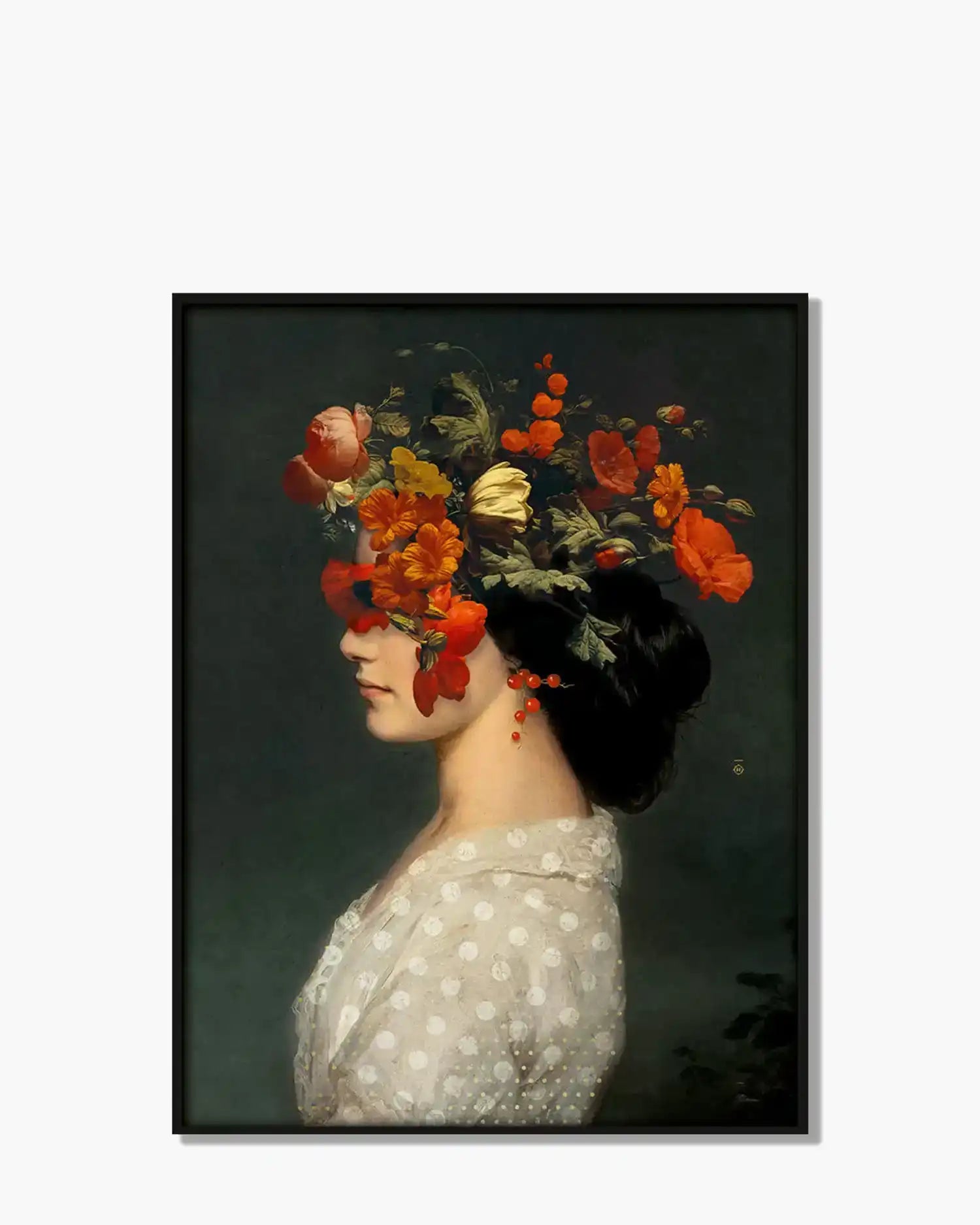 Ibride Portrait Collector Garance M print 56x74 cm - 22x29 in - Buy now on ShopDecor - Discover the best products by IBRIDE design