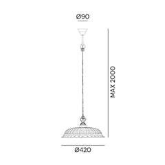 Il Fanale Anita Sospensione Grande pendant lamp - Ceramic - Buy now on ShopDecor - Discover the best products by IL FANALE design