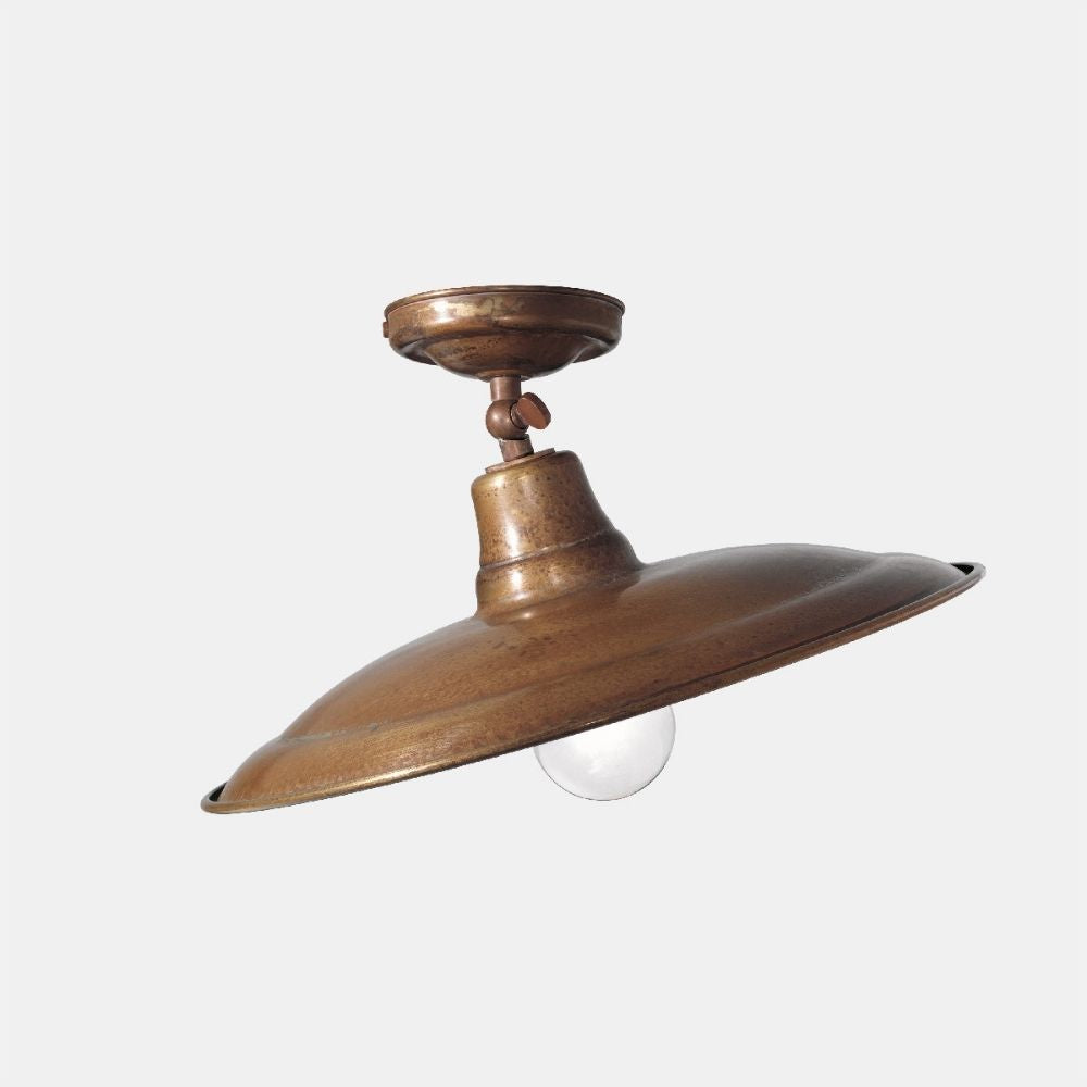 Il Fanale Barchessa Plafoniera Grande Con Snodo ceiling lamp brass - Buy now on ShopDecor - Discover the best products by IL FANALE design