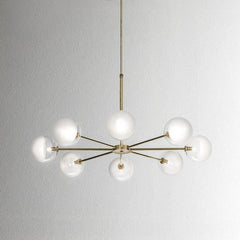 Il Fanale Molecole Sospensione 8 Luci pendant lamp - Brass - Buy now on ShopDecor - Discover the best products by IL FANALE design