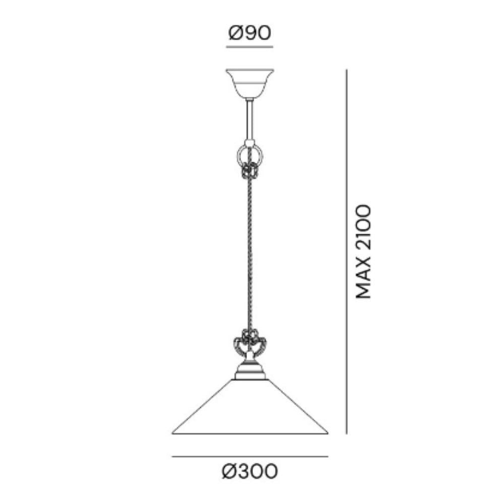 Il Fanale Tabià Sospensione 1 Luce Grande pendant lamp - Glass - Buy now on ShopDecor - Discover the best products by IL FANALE design