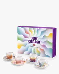 Illy Art Collection set 4 espresso coffee cups designed by Judy Chicago - Buy now on ShopDecor - Discover the best products by ILLY design
