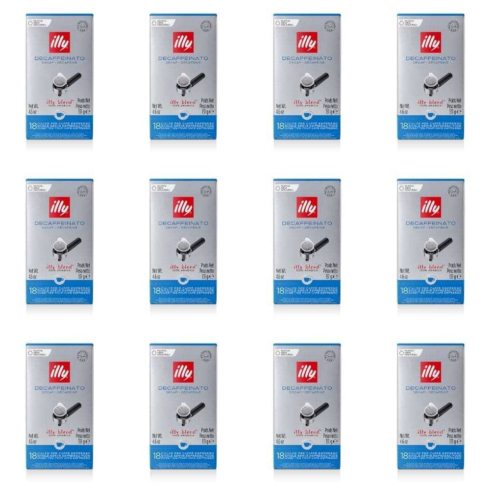 Illy set 12 packs E.S.E. pods coffee decaffeinated 18 pz. - Buy now on ShopDecor - Discover the best products by ILLY design