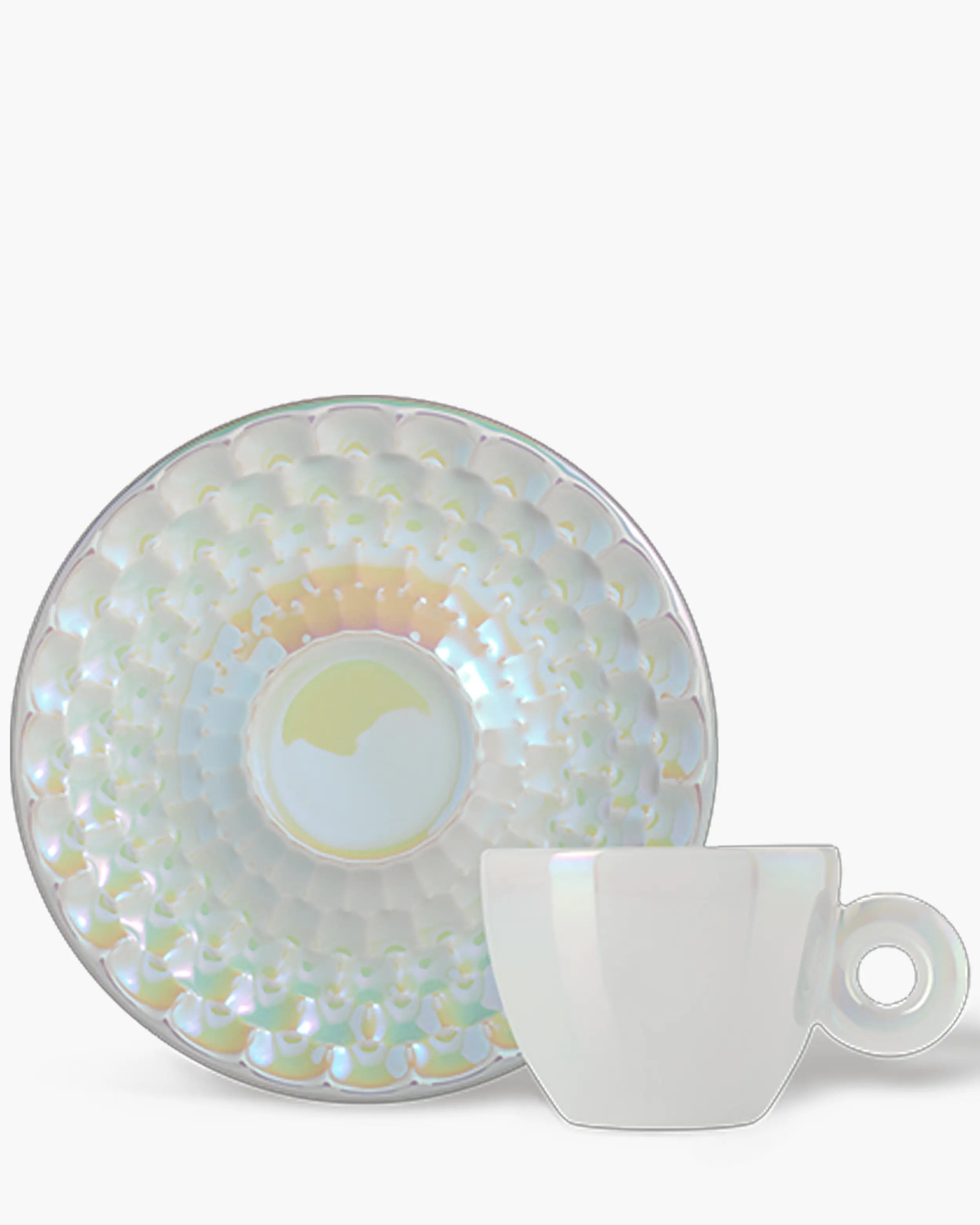 Illy Art Collection John Armleder set 4 espresso coffee cups - Buy now on ShopDecor - Discover the best products by ILLY design