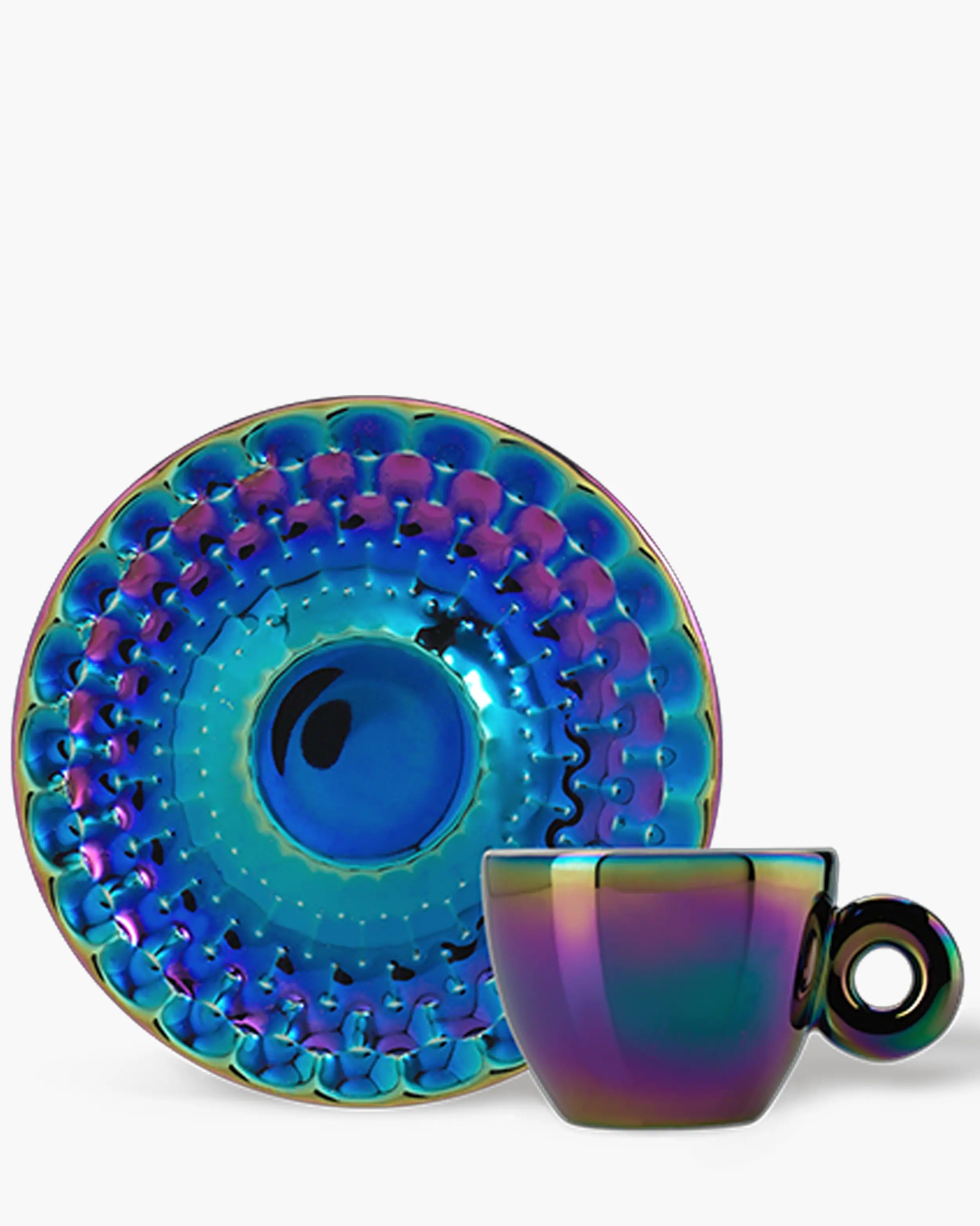 Illy Art Collection John Armleder set 4 espresso coffee cups - Buy now on ShopDecor - Discover the best products by ILLY design