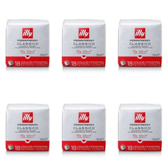 Illy set 6 packs iperespresso capsules coffee classic roast 18 pz. - Buy now on ShopDecor - Discover the best products by ILLY design