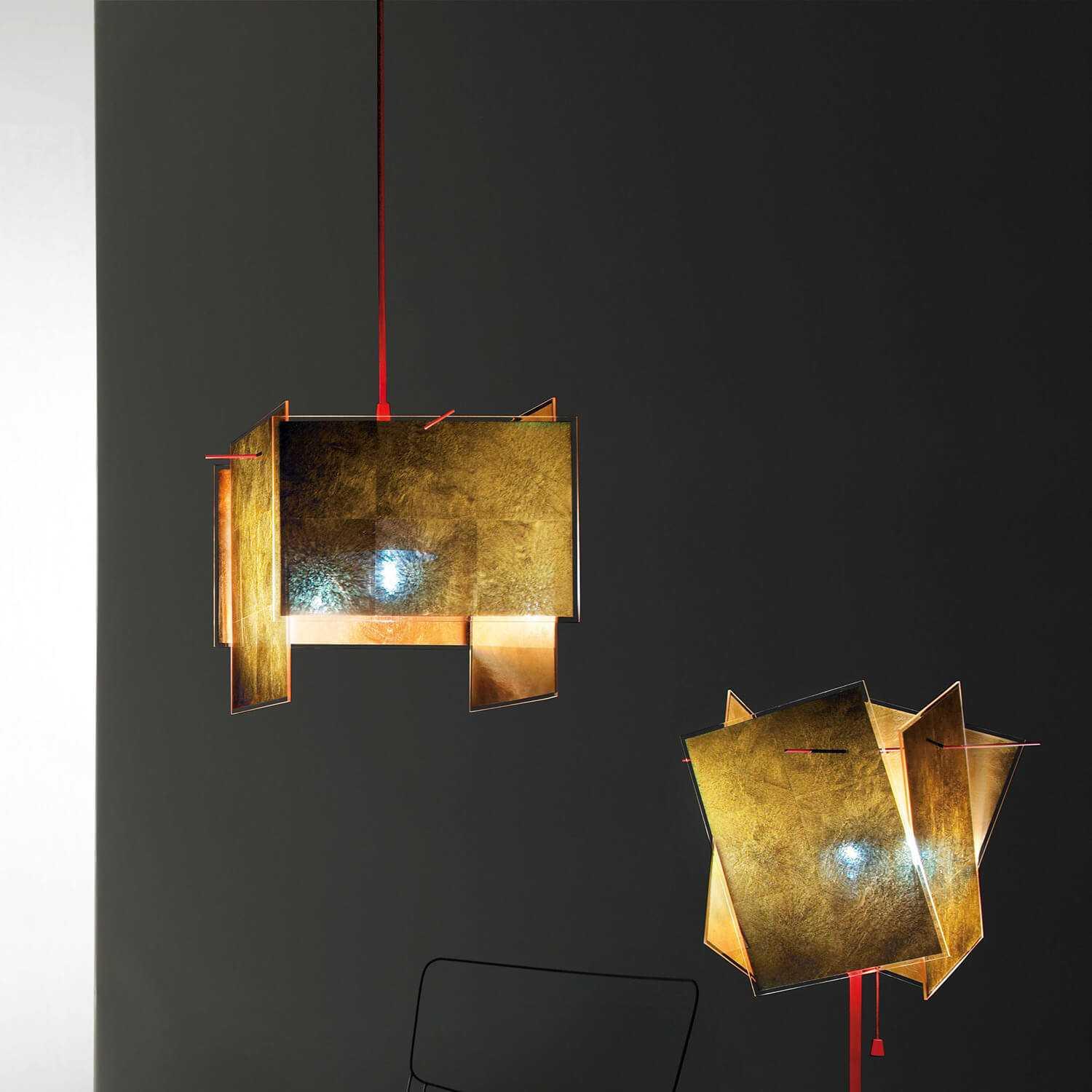 Ingo Maurer 24 Karat Blau suspension lamp - Buy now on ShopDecor - Discover the best products by INGO MAURER design