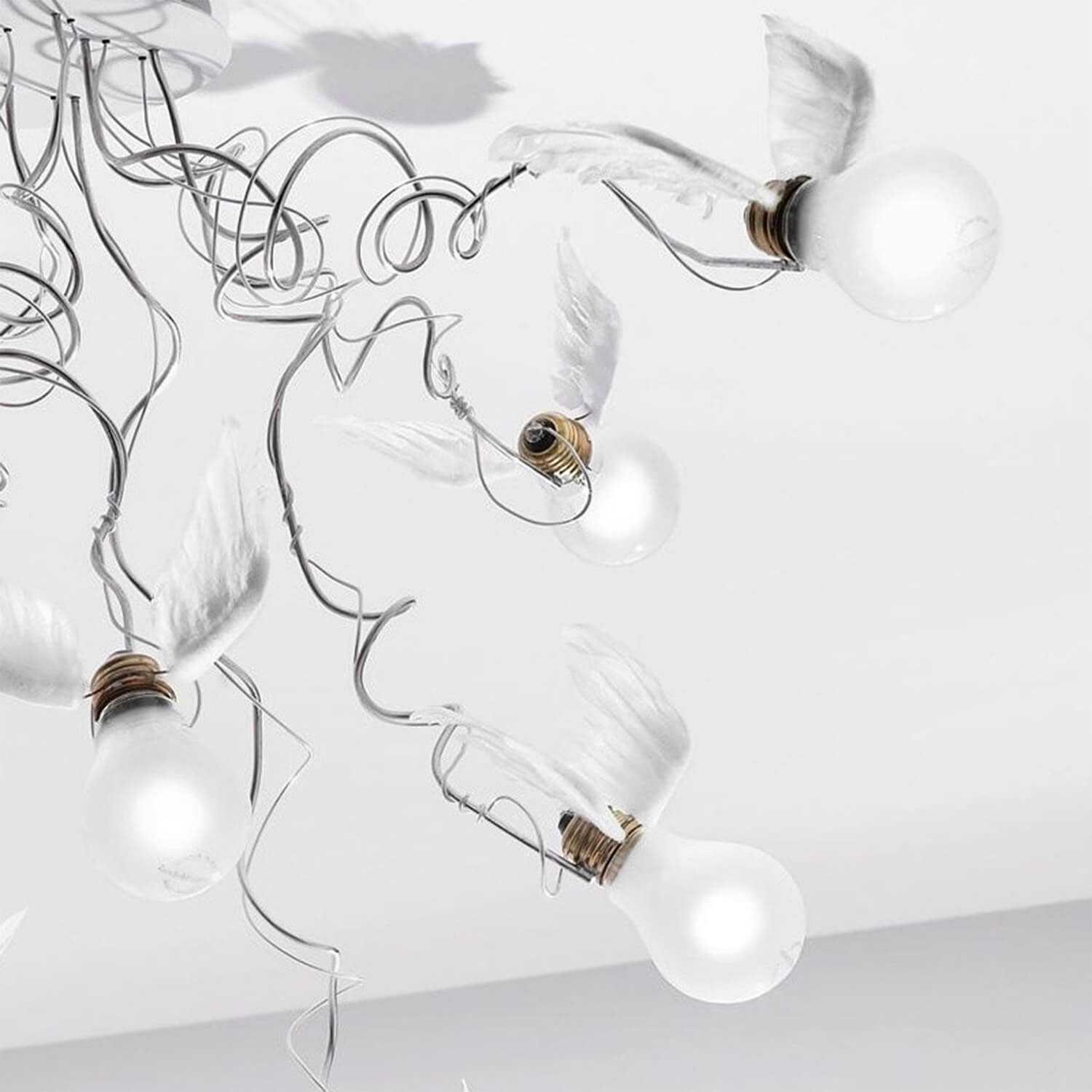 Ingo Maurer Birdie's Nest LED dimmable ceiling lamp - Buy now on ShopDecor - Discover the best products by INGO MAURER design