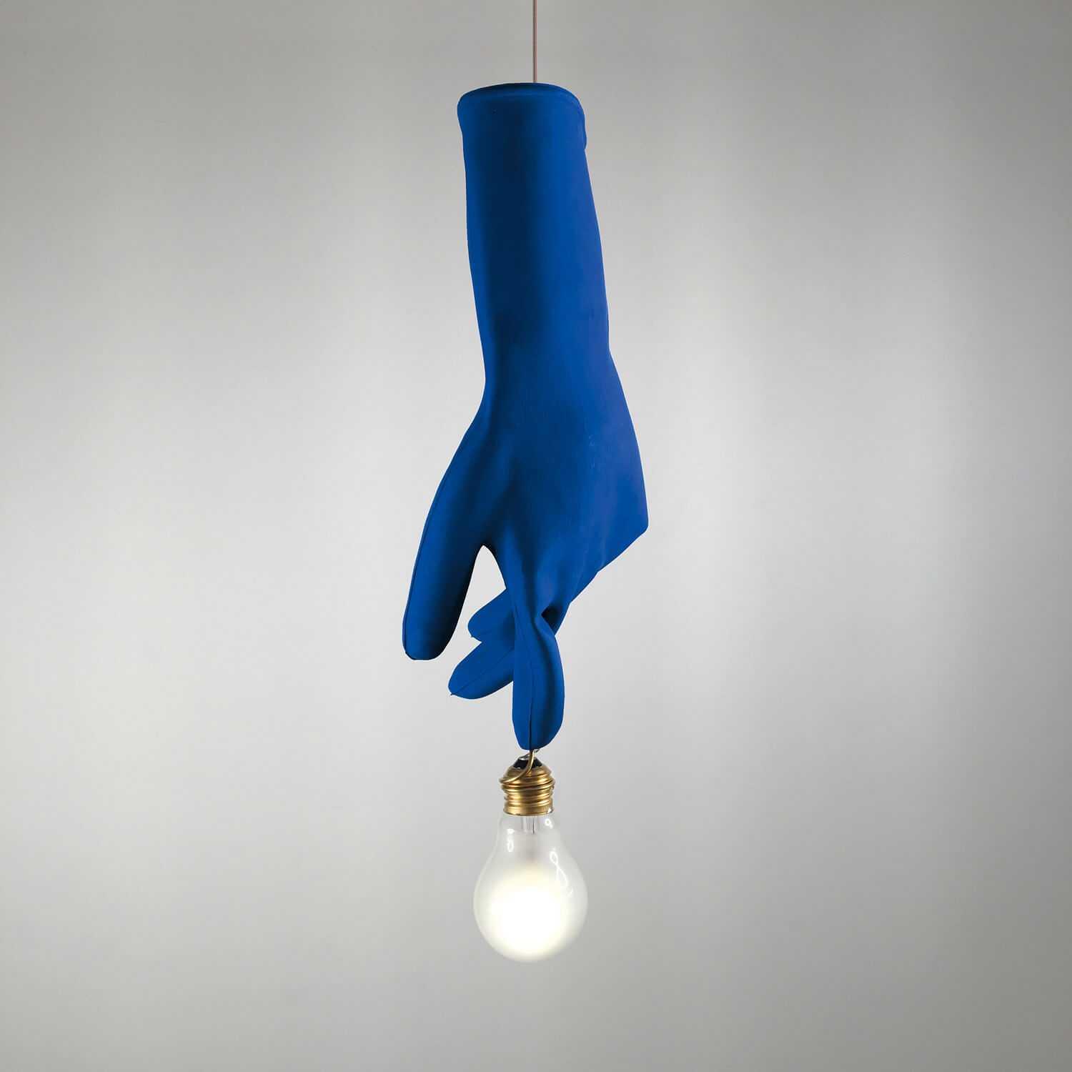 Ingo Maurer Blue Luzy LED dimmable suspension lamp - Buy now on ShopDecor - Discover the best products by INGO MAURER design