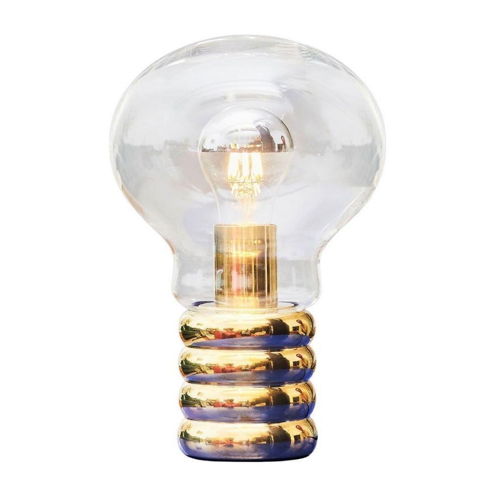 Ingo Maurer Bulb Brass table lamp LED with glass diffuser - Buy now on ShopDecor - Discover the best products by INGO MAURER design