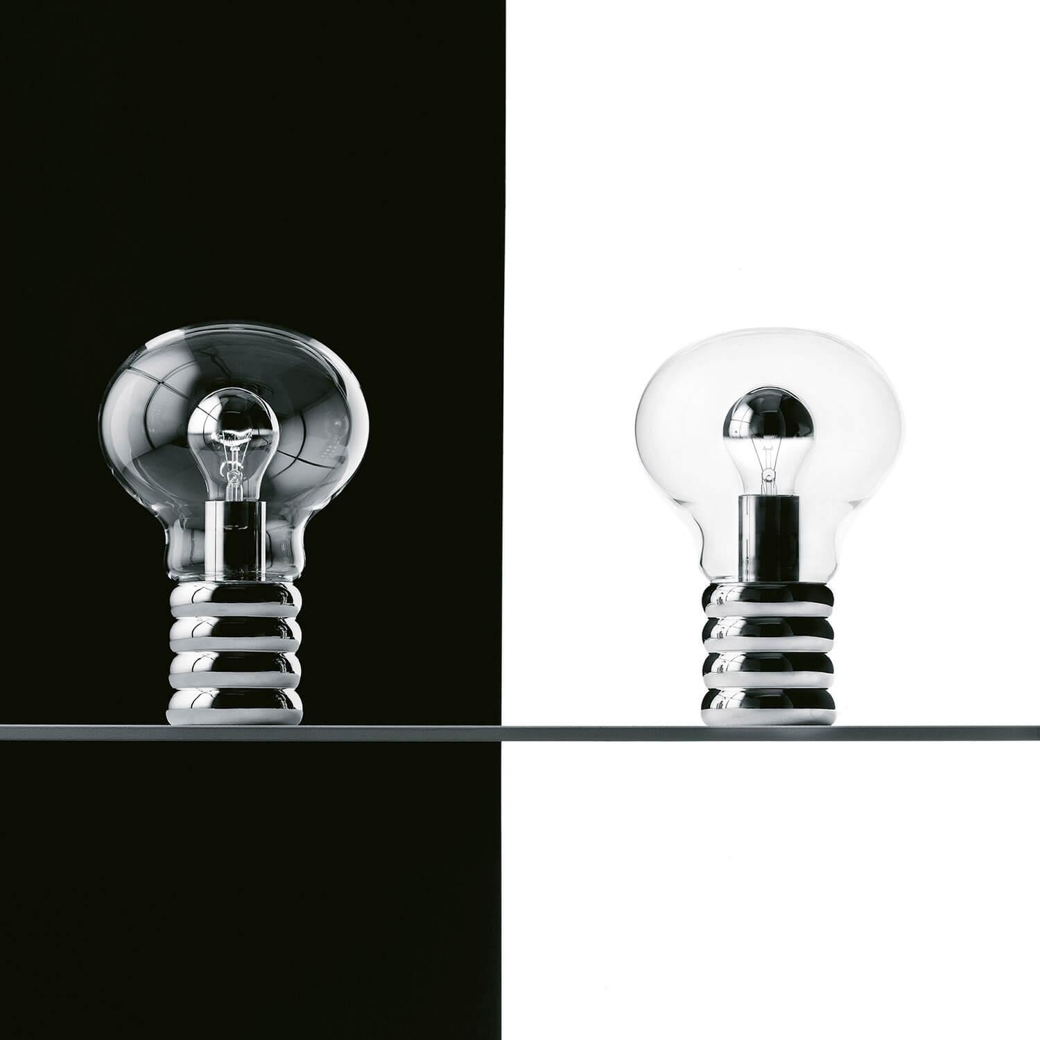 Ingo Maurer Bulb table lamp with chromated bulb - Buy now on ShopDecor - Discover the best products by INGO MAURER design