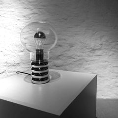 Ingo Maurer Bulb table lamp with chromated bulb - Buy now on ShopDecor - Discover the best products by INGO MAURER design