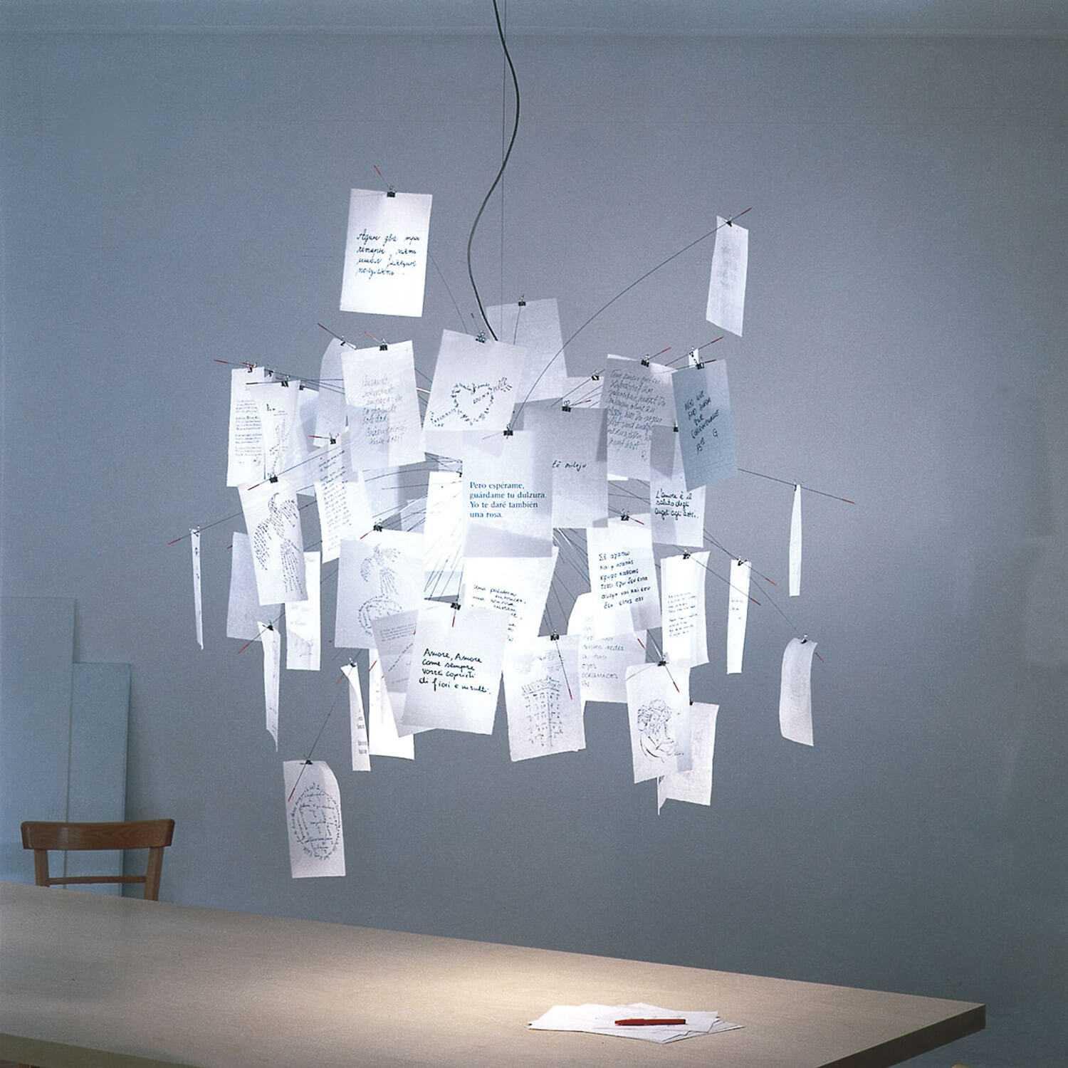 Ingo Maurer Zettel'z 5 suspension lamp - Buy now on ShopDecor - Discover the best products by INGO MAURER design