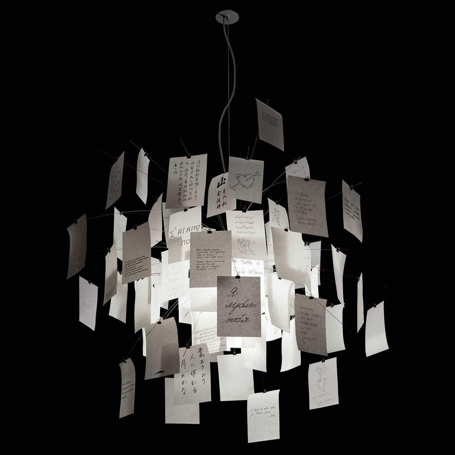 Ingo Maurer Zettel'z 5 suspension lamp - Buy now on ShopDecor - Discover the best products by INGO MAURER design