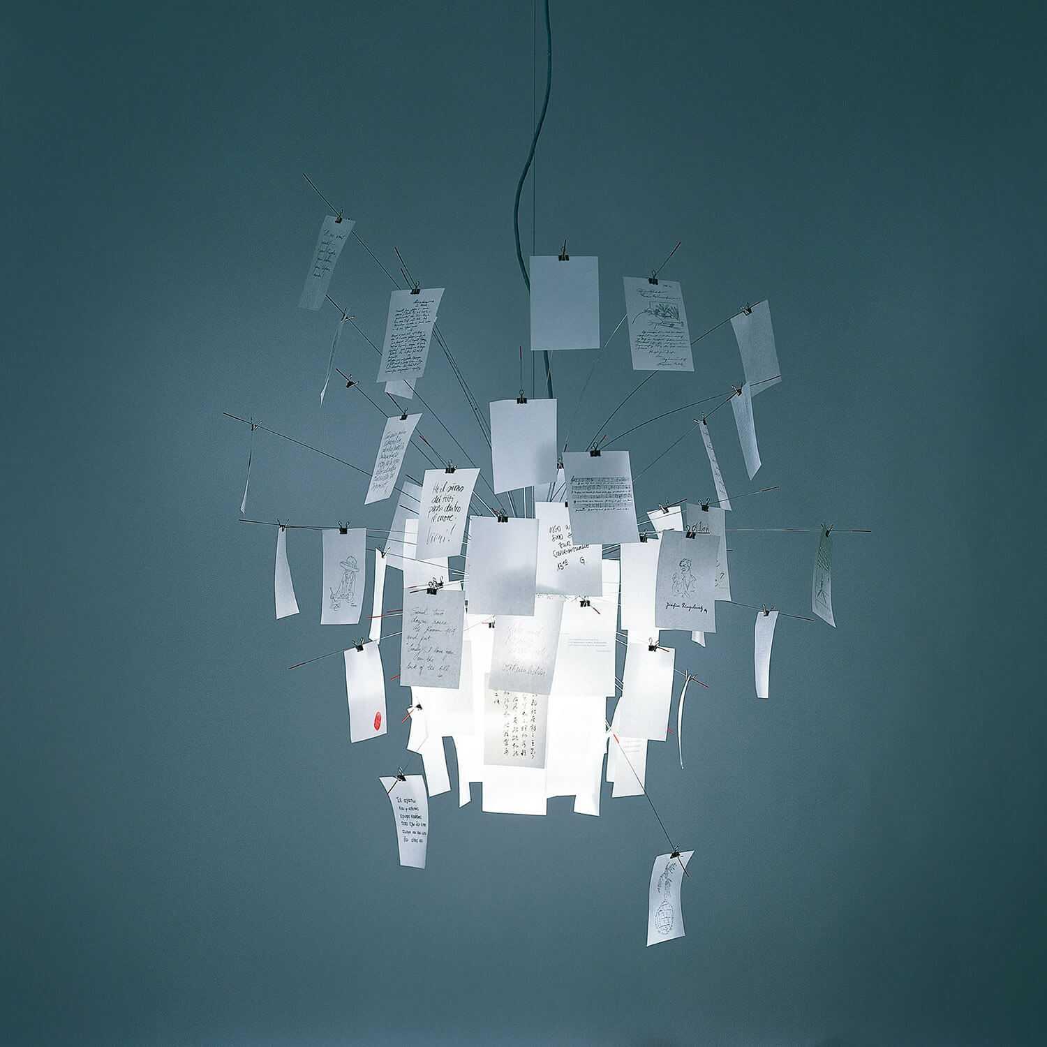 Ingo Maurer Zettel'z 6 suspension lamp - Buy now on ShopDecor - Discover the best products by INGO MAURER design