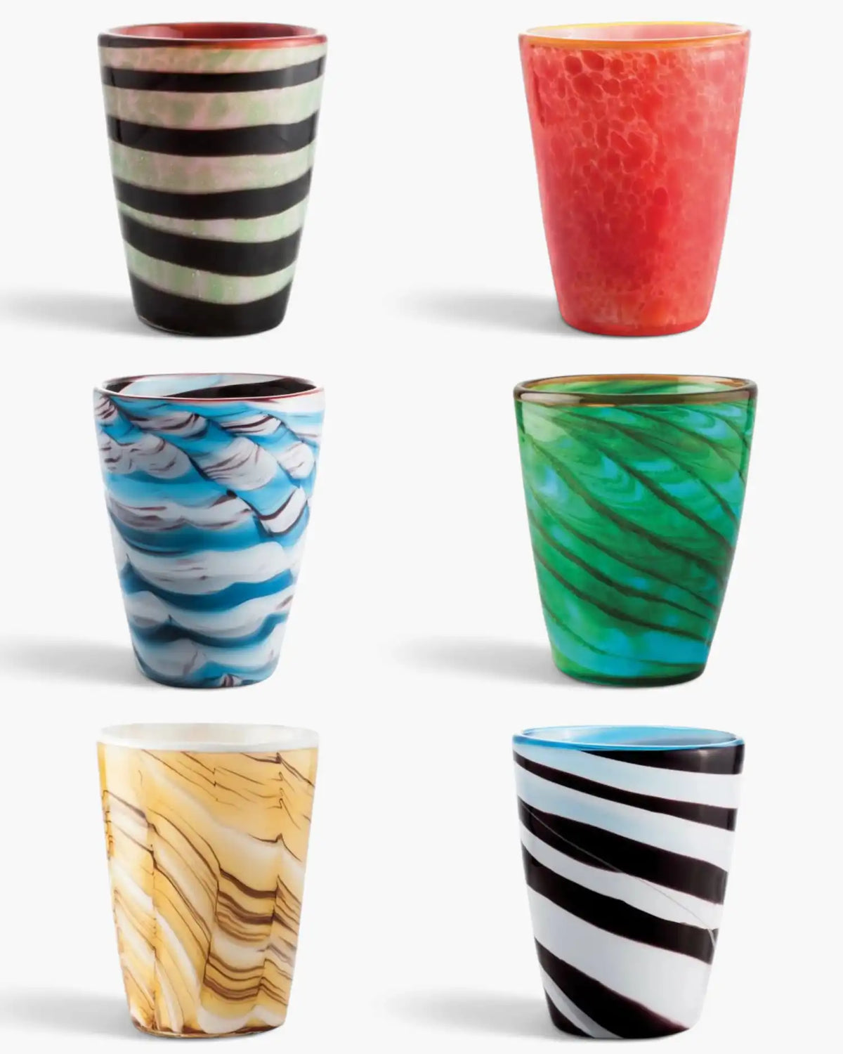 Italesse Mares Mix set 6 tumblers cc. 310 color mix